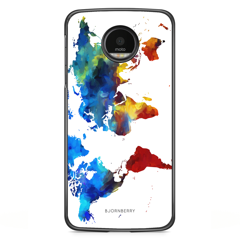 Motorola Moto G5S Plus Case - World Map