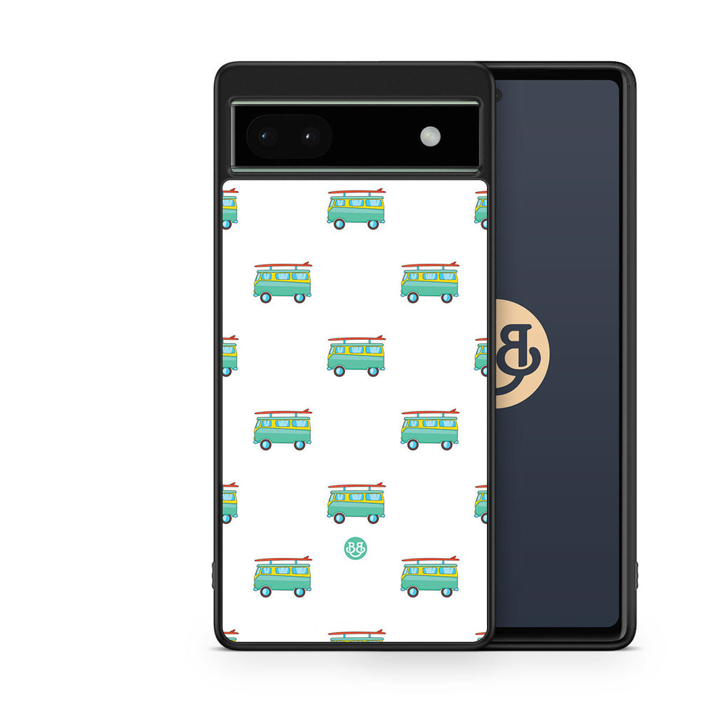 Google Pixel 6a Case - Surfboard pattern