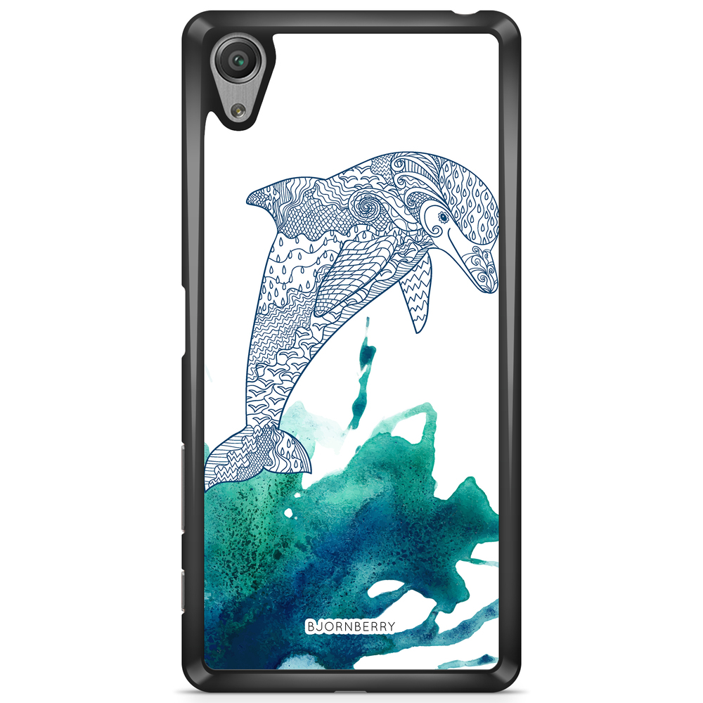 Sony Xperia XA1 Case - Mandala Dolphine
