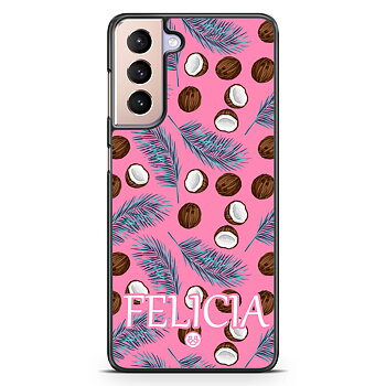 Samsung Galaxy S21 Custom Skal - Tropiskt Namn