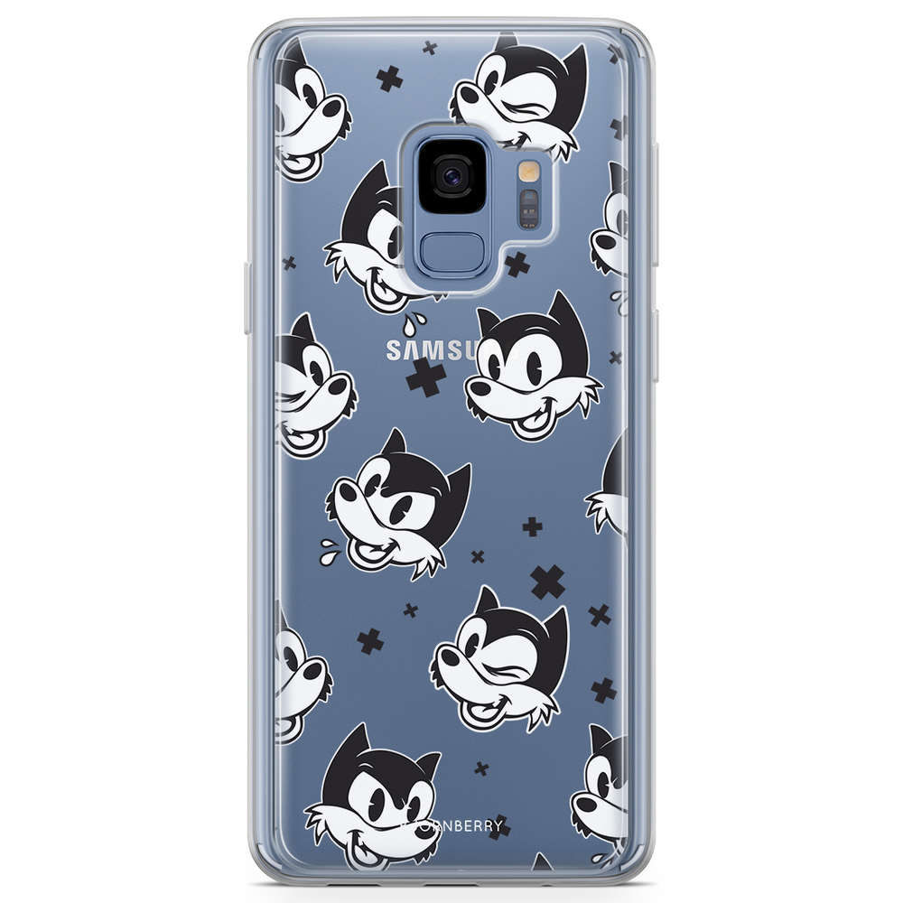 Samsung Galaxy S9 Fashion Case - Vintage Wolves