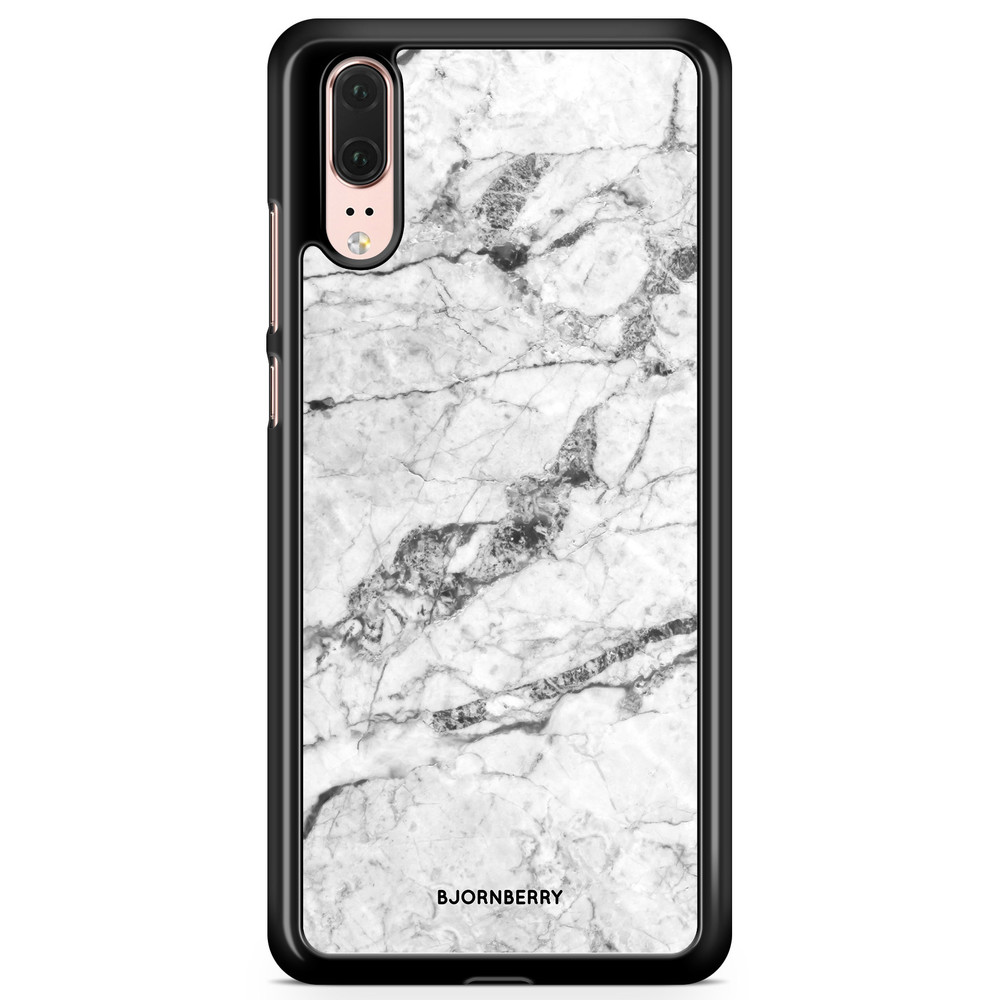 Huawei P20 Case - White Marble