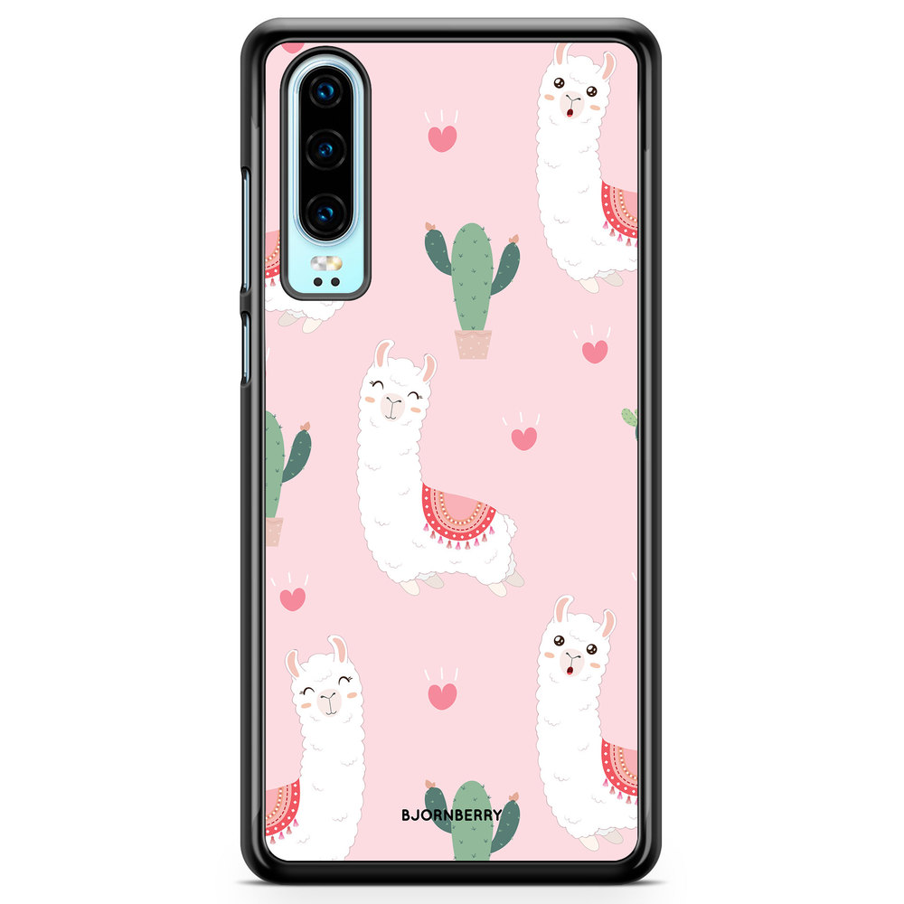 Huawei P30 Case - Llama Pattern