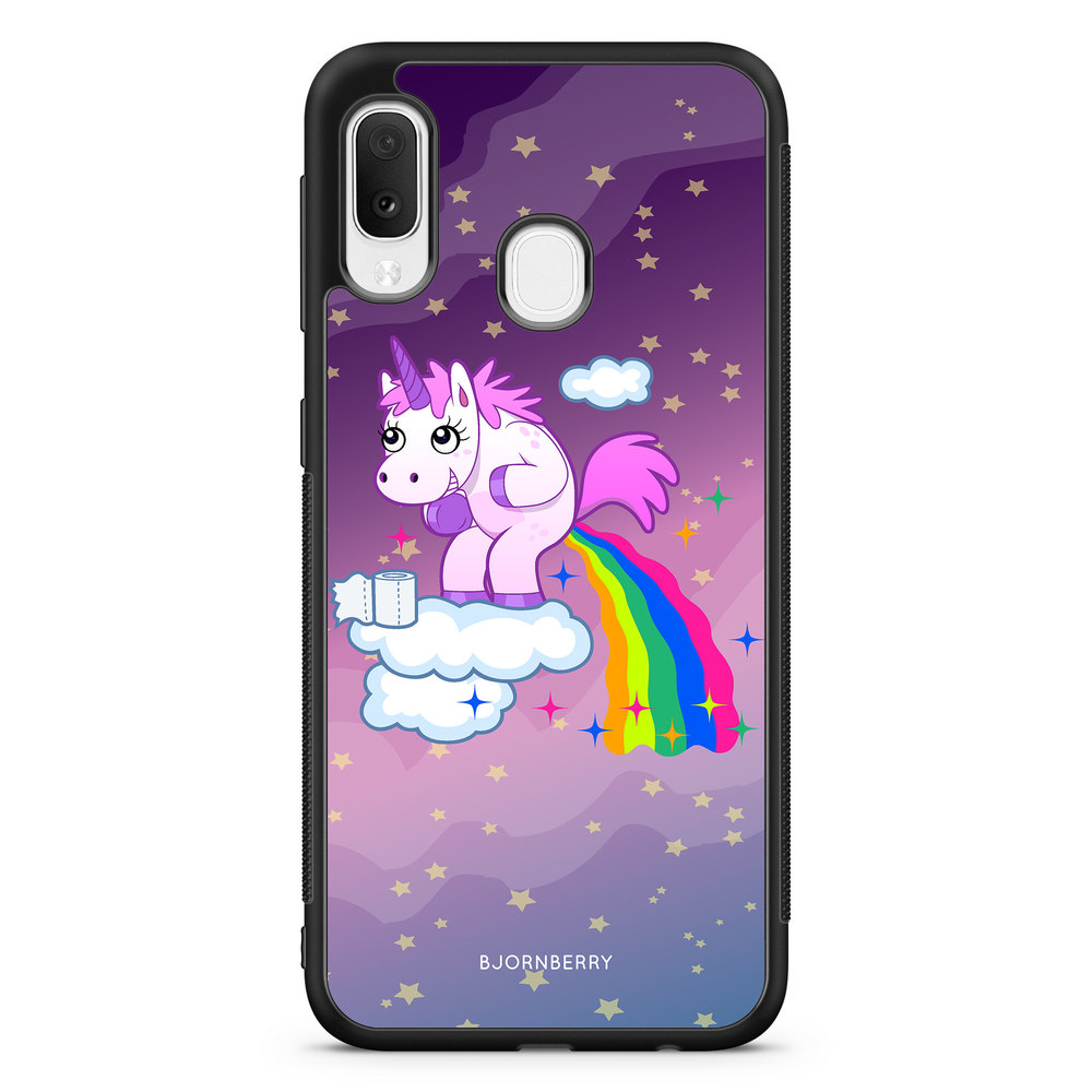 Samsung Galaxy A20e Case - Pooping Unicorn