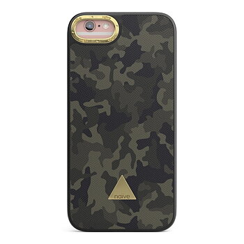Naive iPhone 6/6s Skal - Jungle Green Camo