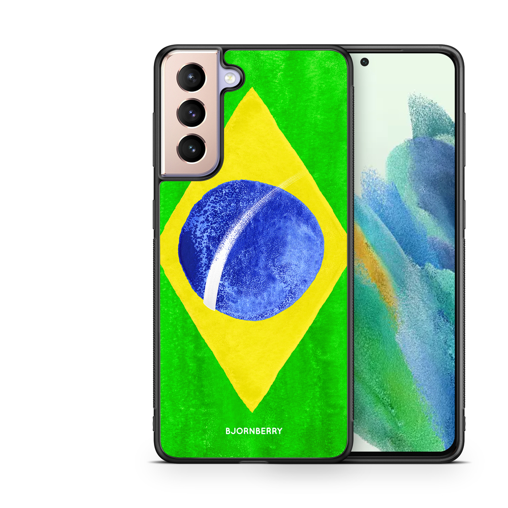 Samsung Galaxy S21 FE 5G Case - Brazil Flag