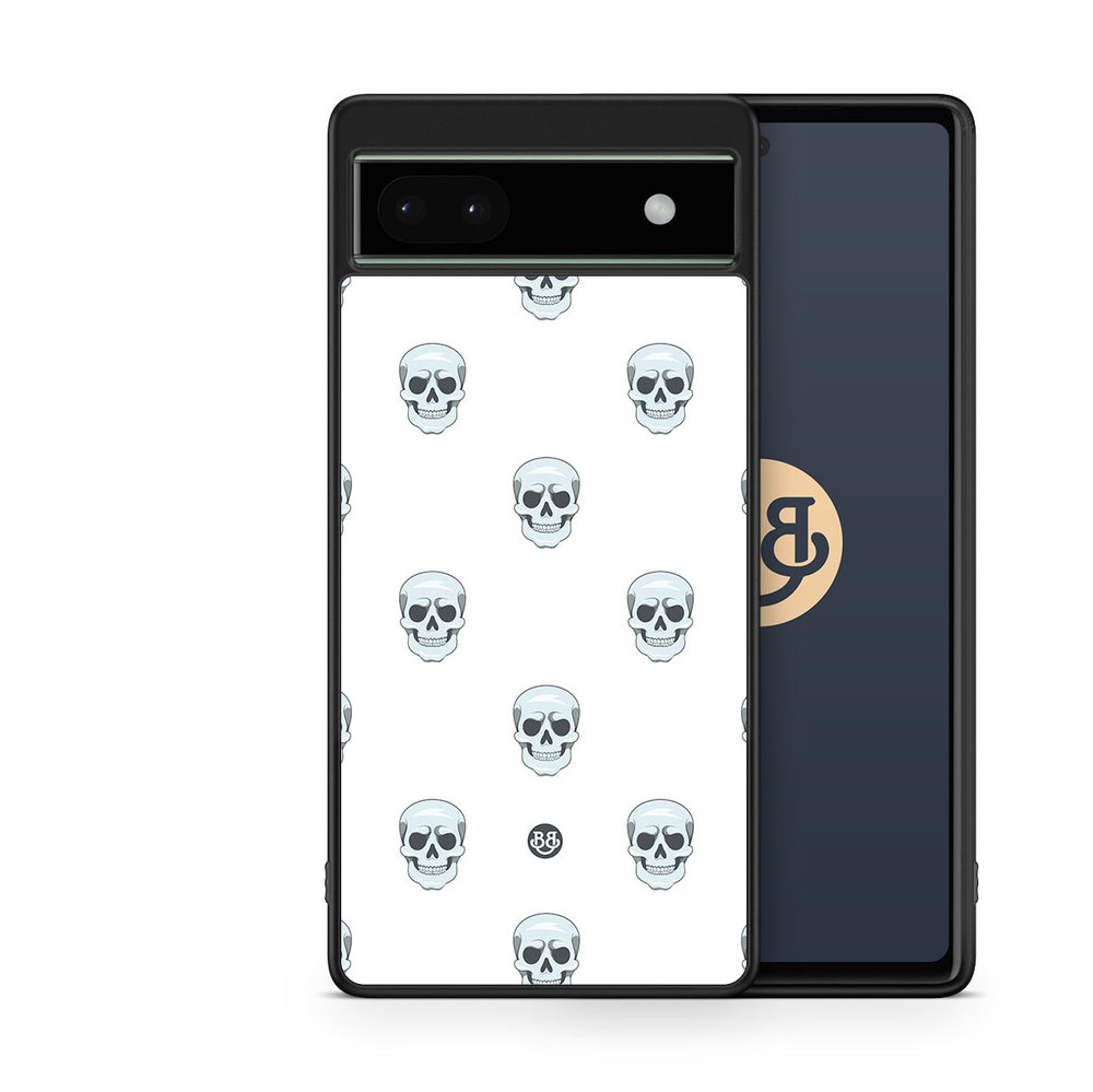 Google Pixel 6a Case - Skulls