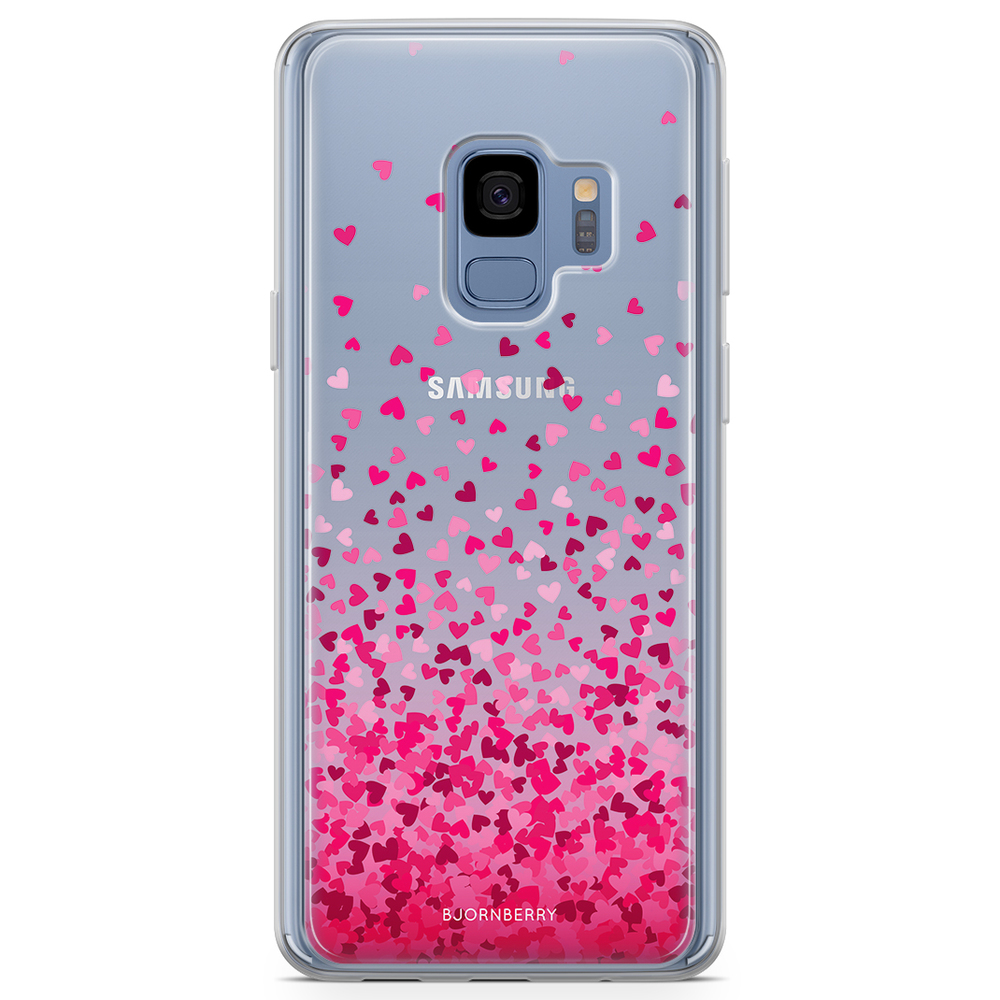 Samsung Galaxy S9 Fashion Case - Heart Confetti