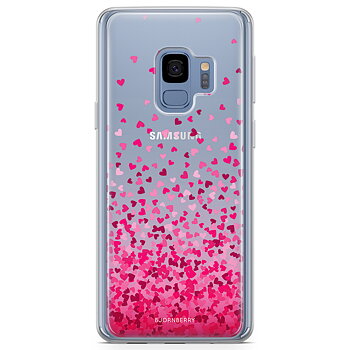 Samsung Galaxy S9 Fashion Skal - Hjärtkonfetti
