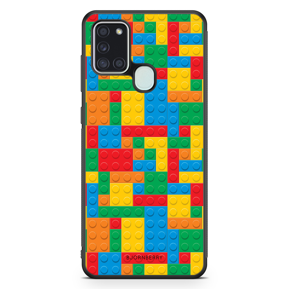Samsung Galaxy A21s Case - Building Blocks
