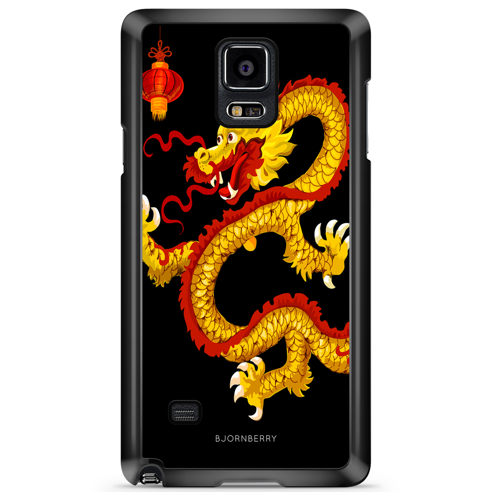 Samsung Galaxy Note 4 Case - Yellow Dragon