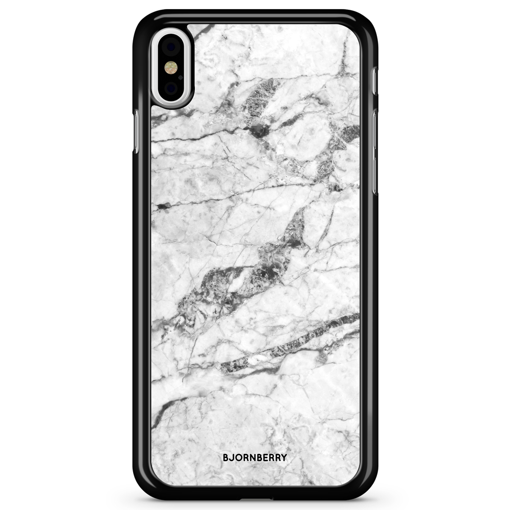 iPhone X / XS Case - White Marble