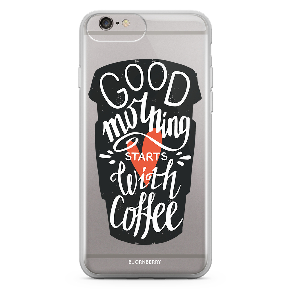 iPhone 6 Plus/6s Plus Fashion Skal - Kaffe