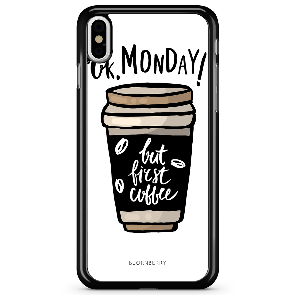 iPhone X / XS Case - But First Coffee