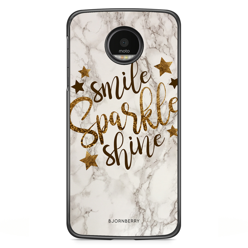 Motorola Moto G5S Plus Case - Smile,Sparkle,Shine