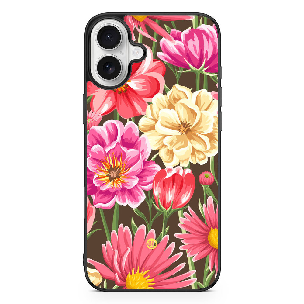 iPhone 16 Plus Case - Seamless Flowers