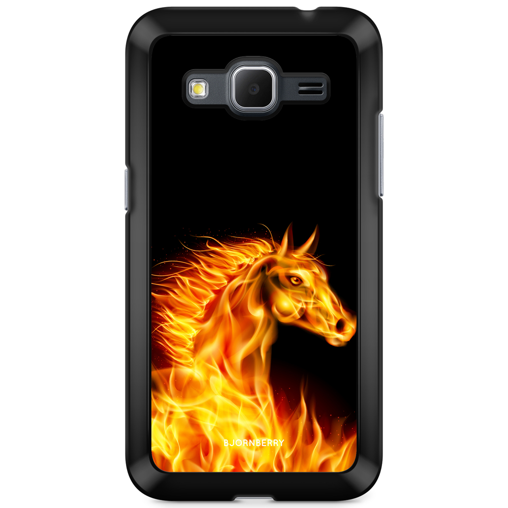 Samsung Galaxy Core Prime Case - Flames Horse
