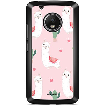 Motorola/Lenovo Moto G5 Case - Llama Pattern