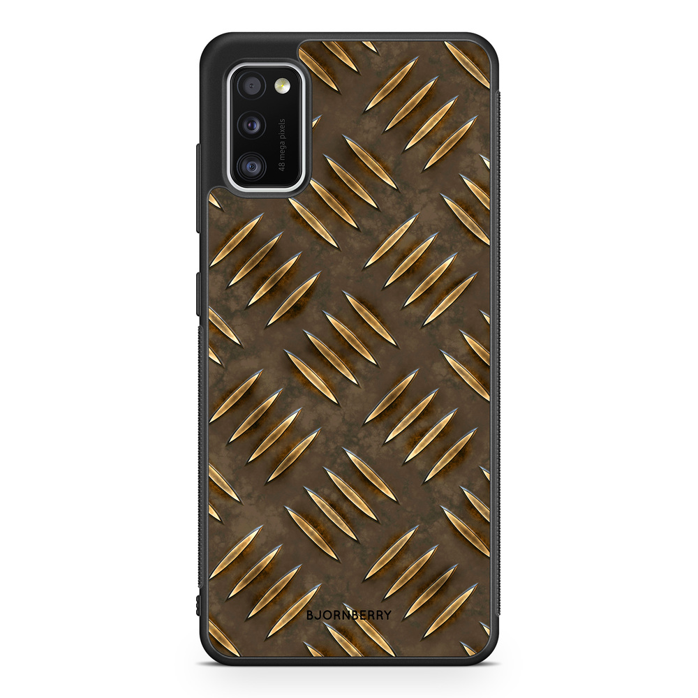 Samsung Galaxy A41 Case - Steel Pattern