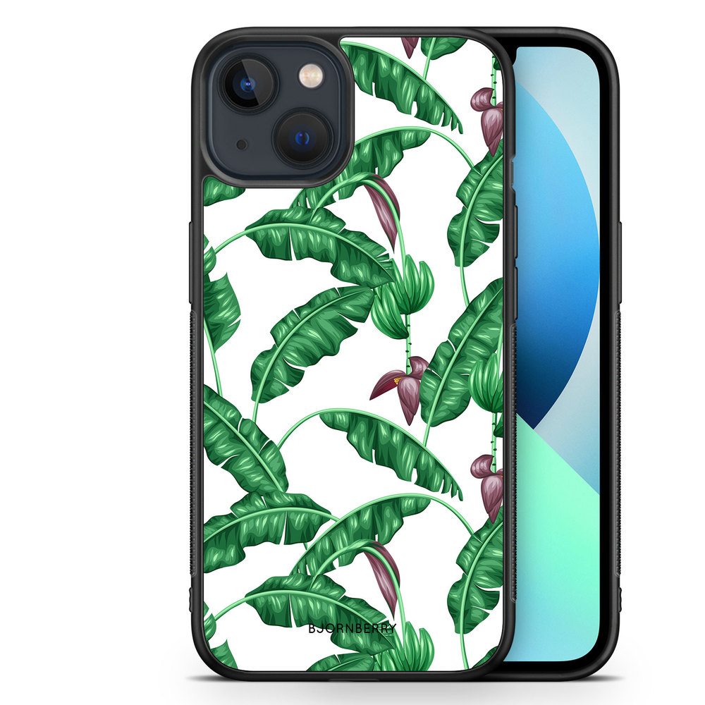 iPhone 13 Mini Case - Banana Leaves