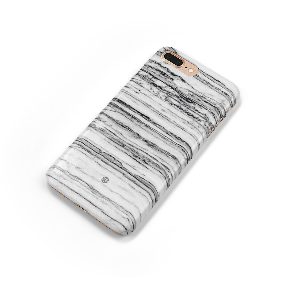 iPhone 6 Plus/6s Plus Premium Case - Grey Marble - 3