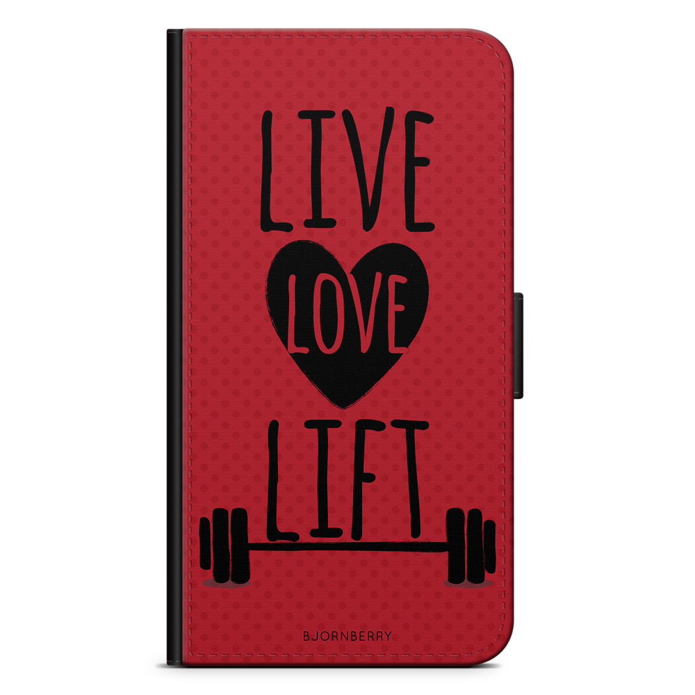 Xiaomi Mi Note 10 Lite Plånboksfodral - Live Love Lift
