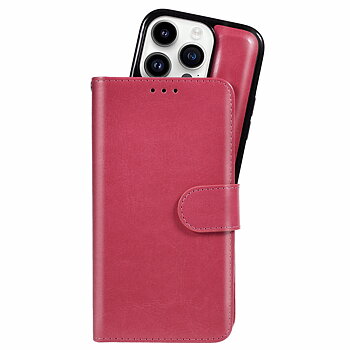 iPhone 14 Pro Magnetfodral - Cerise