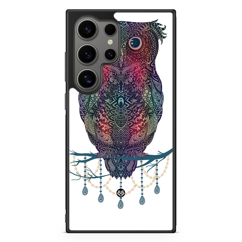 Samsung Galaxy S24 Ultra Case - Mandala Owl