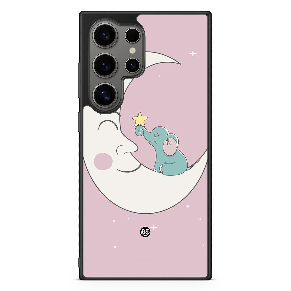 Samsung Galaxy S24 Ultra Case - Elephant Moon