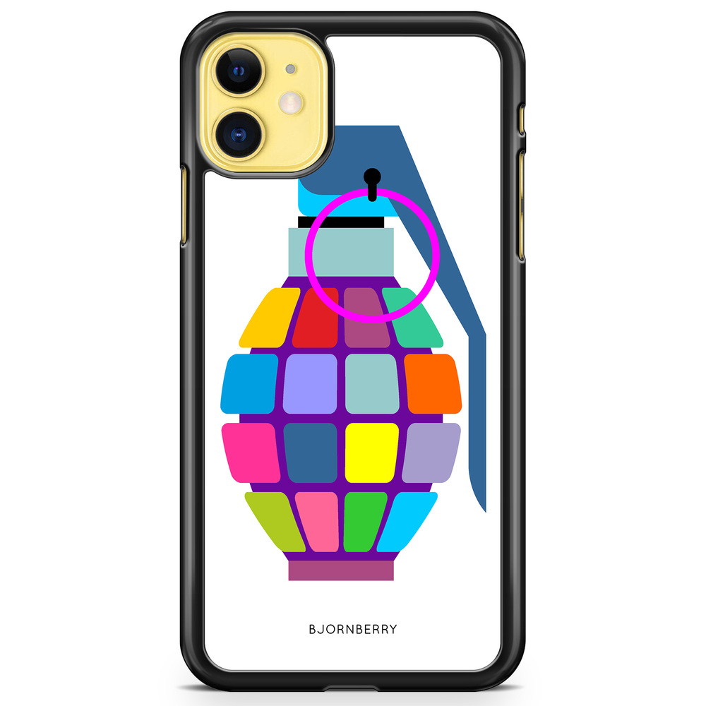 iPhone 11 Case - Color Hand Granade