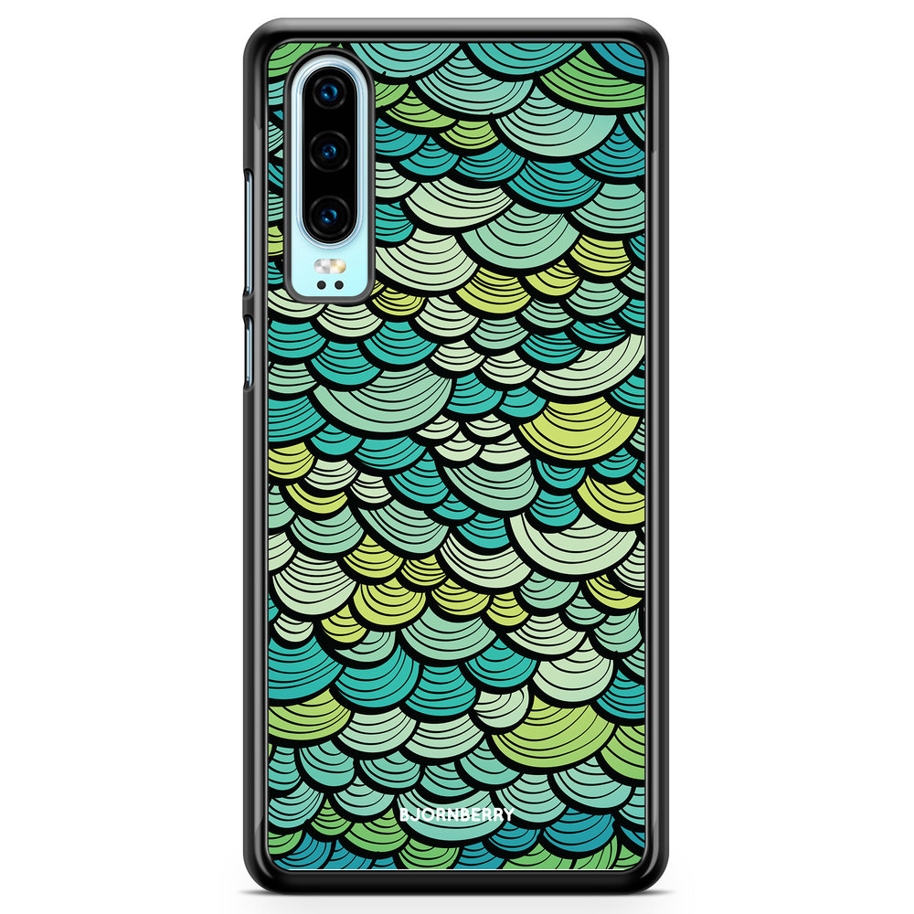 Huawei P30 Case - Green Mermaid Scales