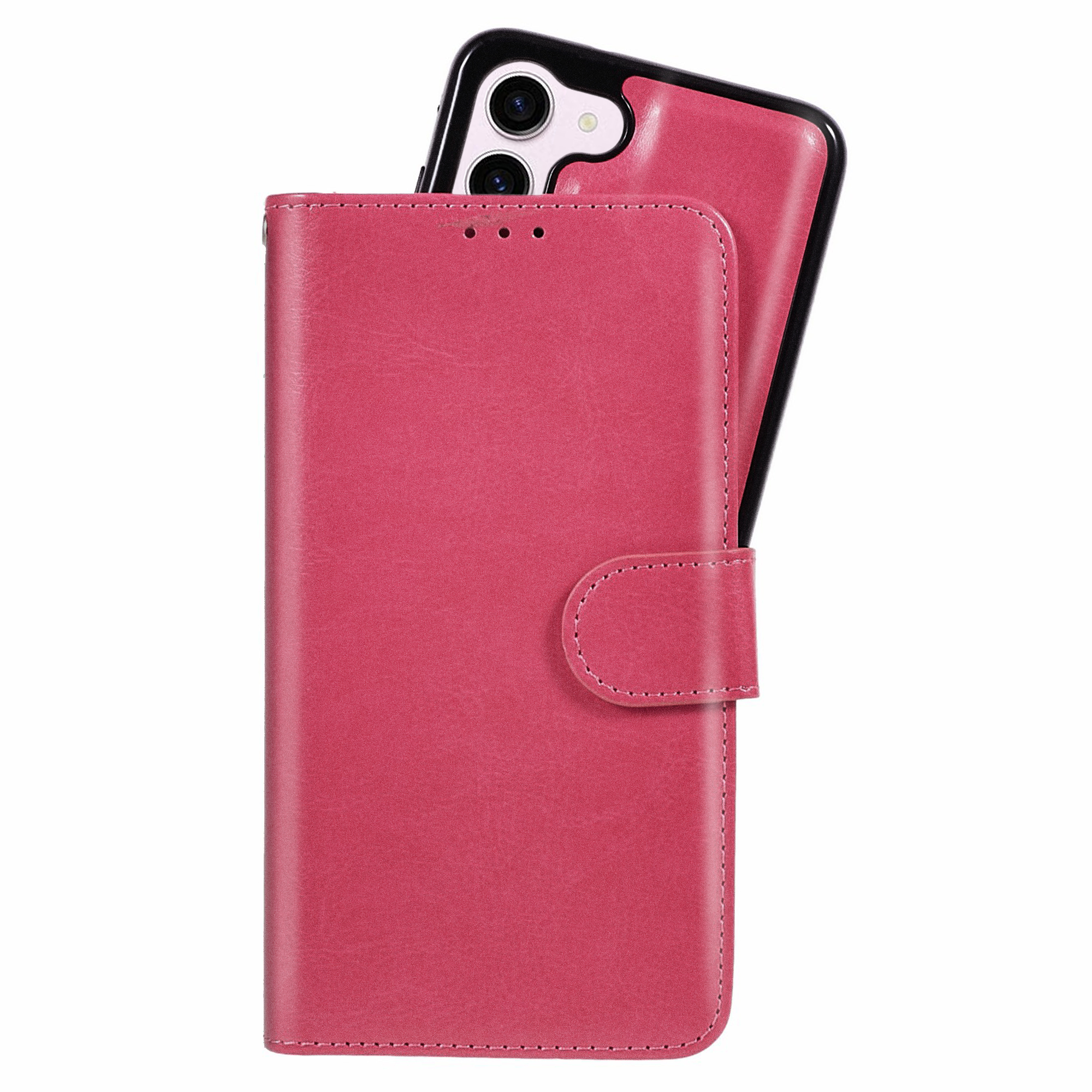 Samsung Galaxy S23 Plus Magnet Wallet Case - Magenta