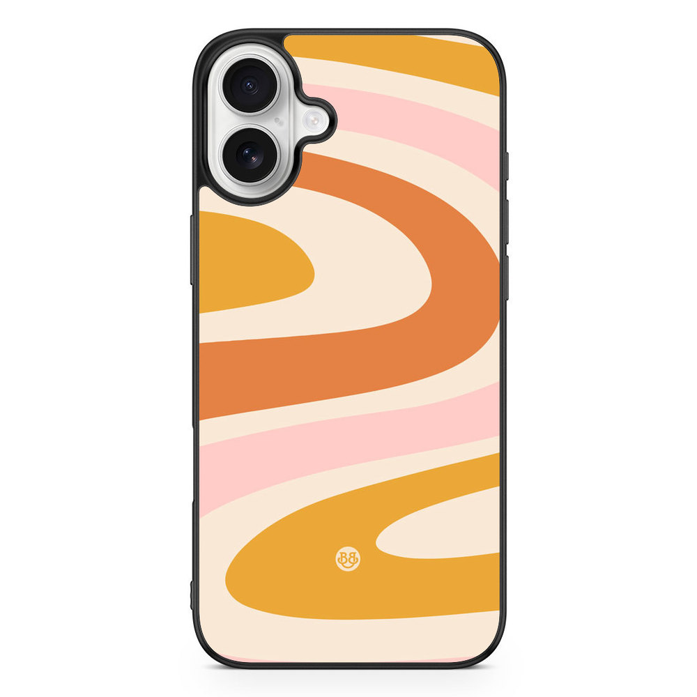 iPhone 16 Plus Case - Orange 70s