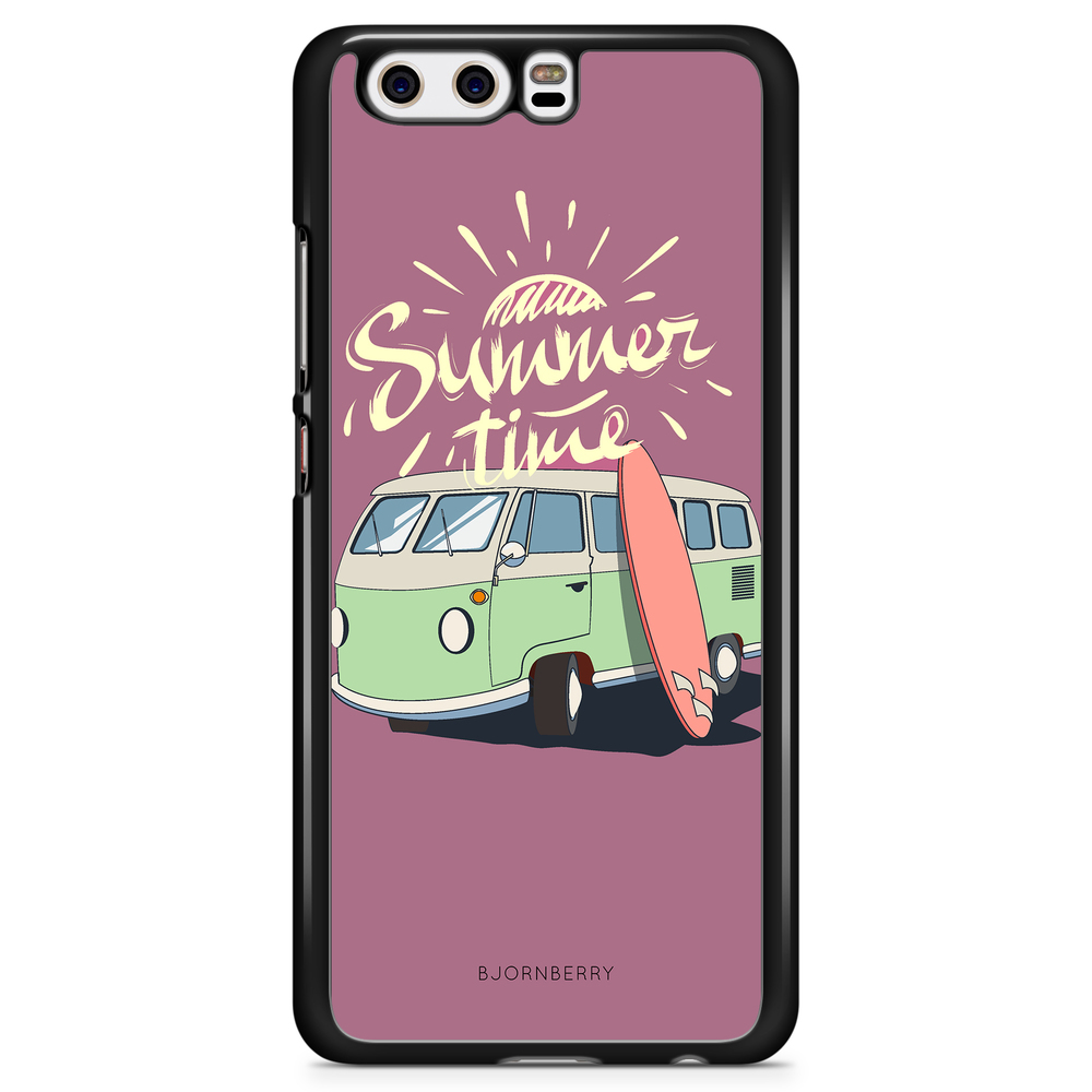 Huawei P10 Case - Summer Van (Pink)