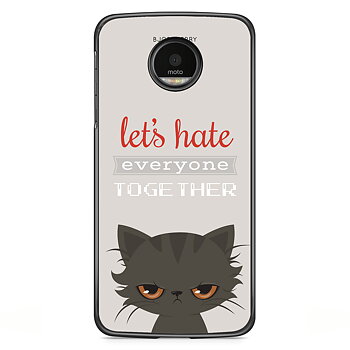 Motorola Moto G5S Plus Skal - Arg katt
