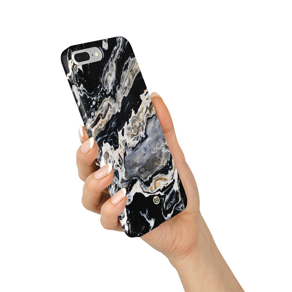 iPhone 6 Plus/6s Plus Premium Case - Marble Storm - 2