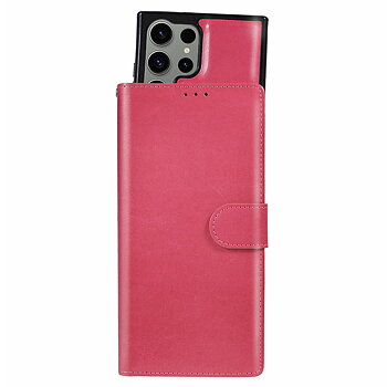 Samsung Galaxy S23 Ultra Magnet Wallet Case - Magenta