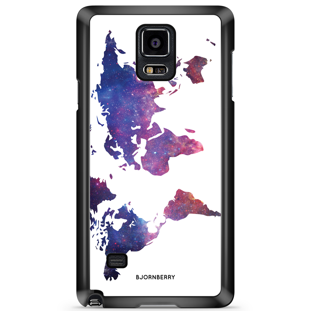 Samsung Galaxy Note 4 Case - World Map Space