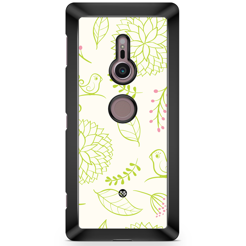Sony Xperia XZ2 Case  - Green Floral