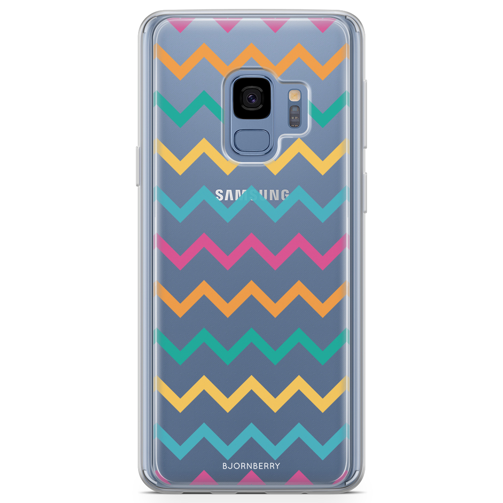 Samsung Galaxy S9 Fashion Case - Chevron Pattern