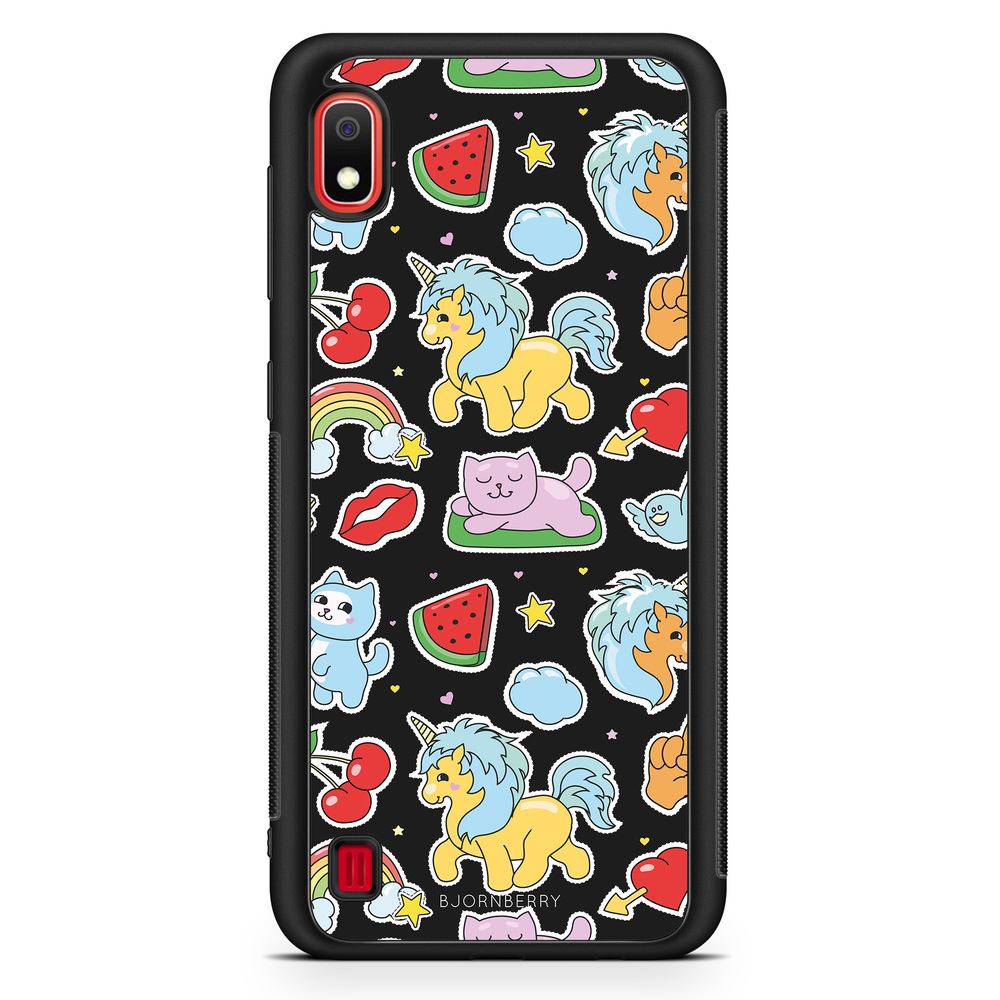 Samsung Galaxy A10 Case - Cute Stickers