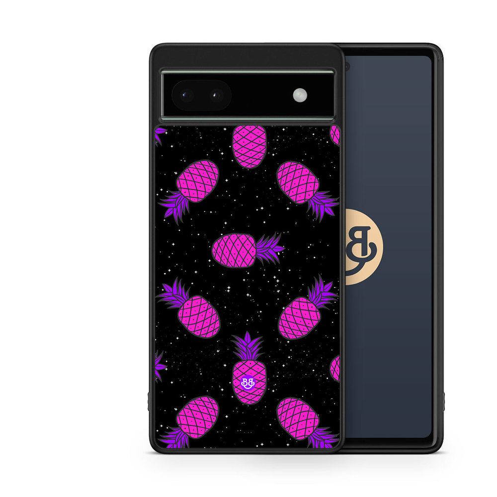 Google Pixel 6a Case - Space Pineapple