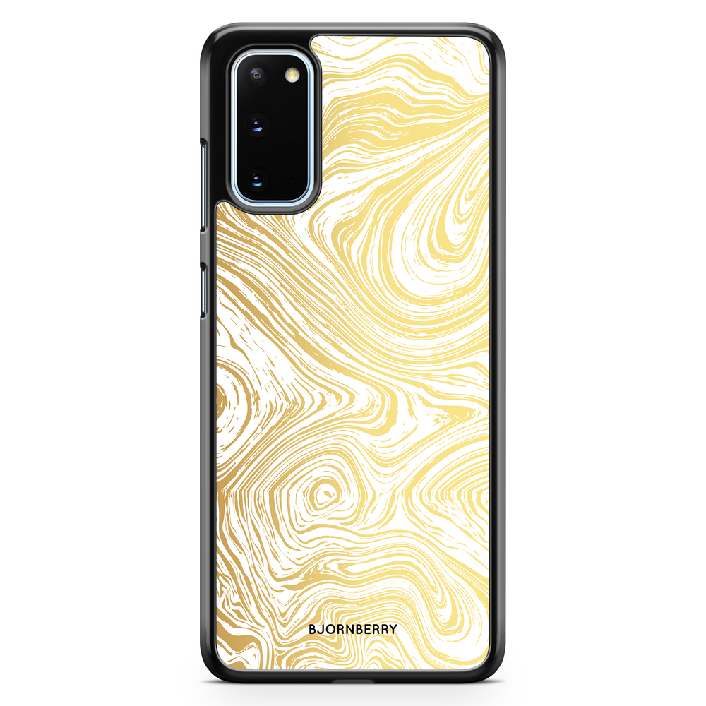 Samsung Galaxy S20 Case - Gold Marble