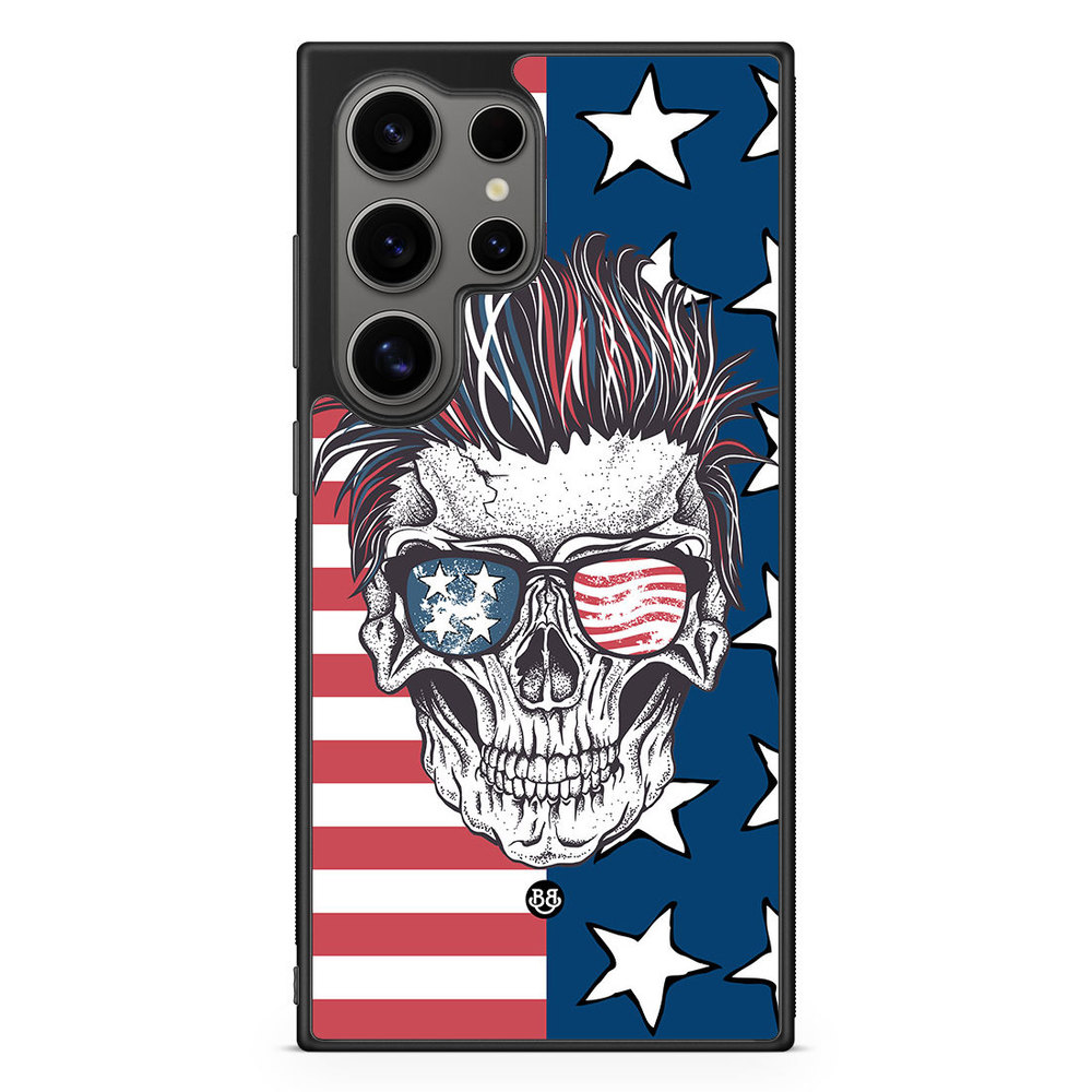 Samsung Galaxy S24 Ultra Case - USA Skull