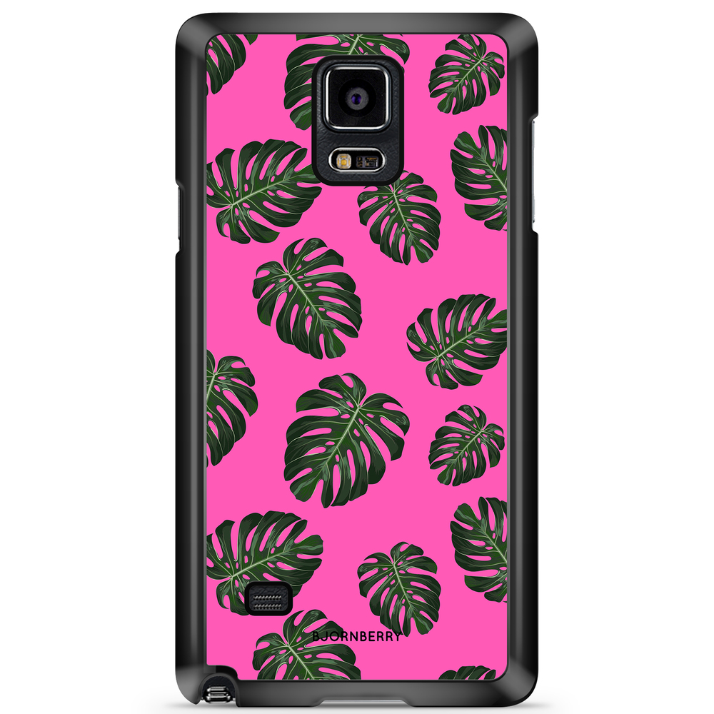 Samsung Galaxy Note 4 Case - Monstera Pink