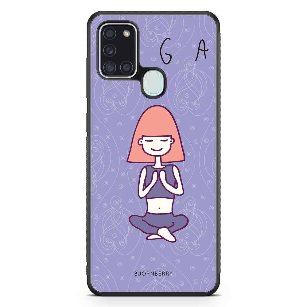 Samsung Galaxy A21s Case - Yoga Girl