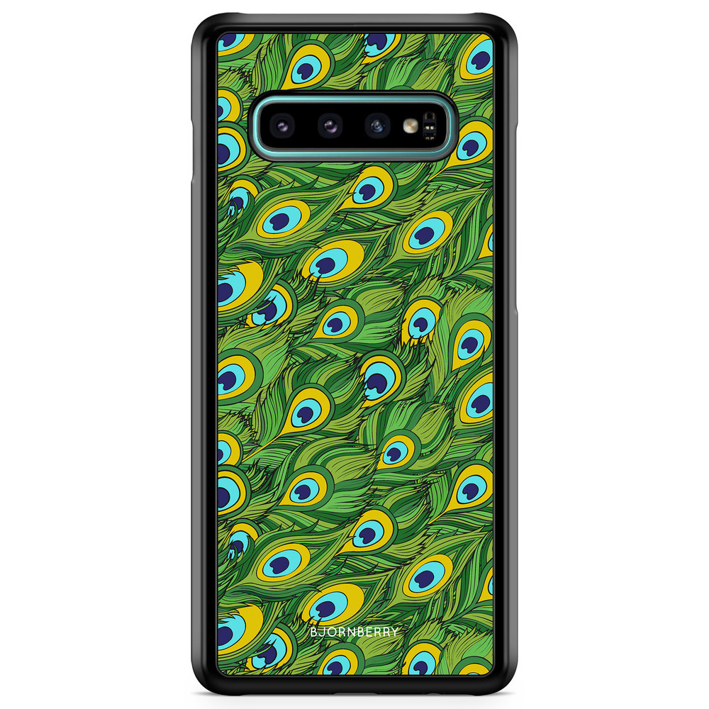Samsung Galaxy S10 Plus Case - Peacock Pattern