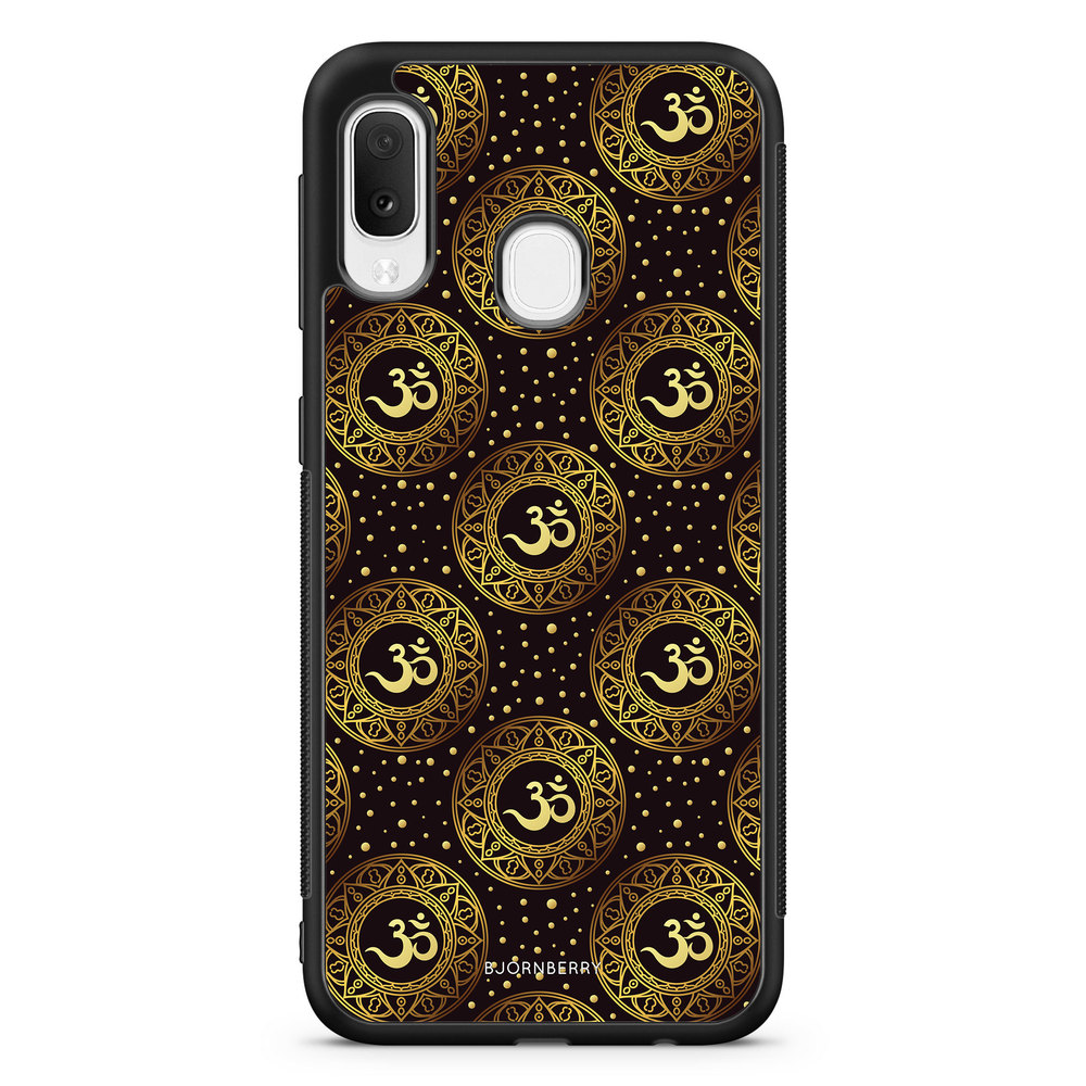 Samsung Galaxy A20e Case - Om Pattern