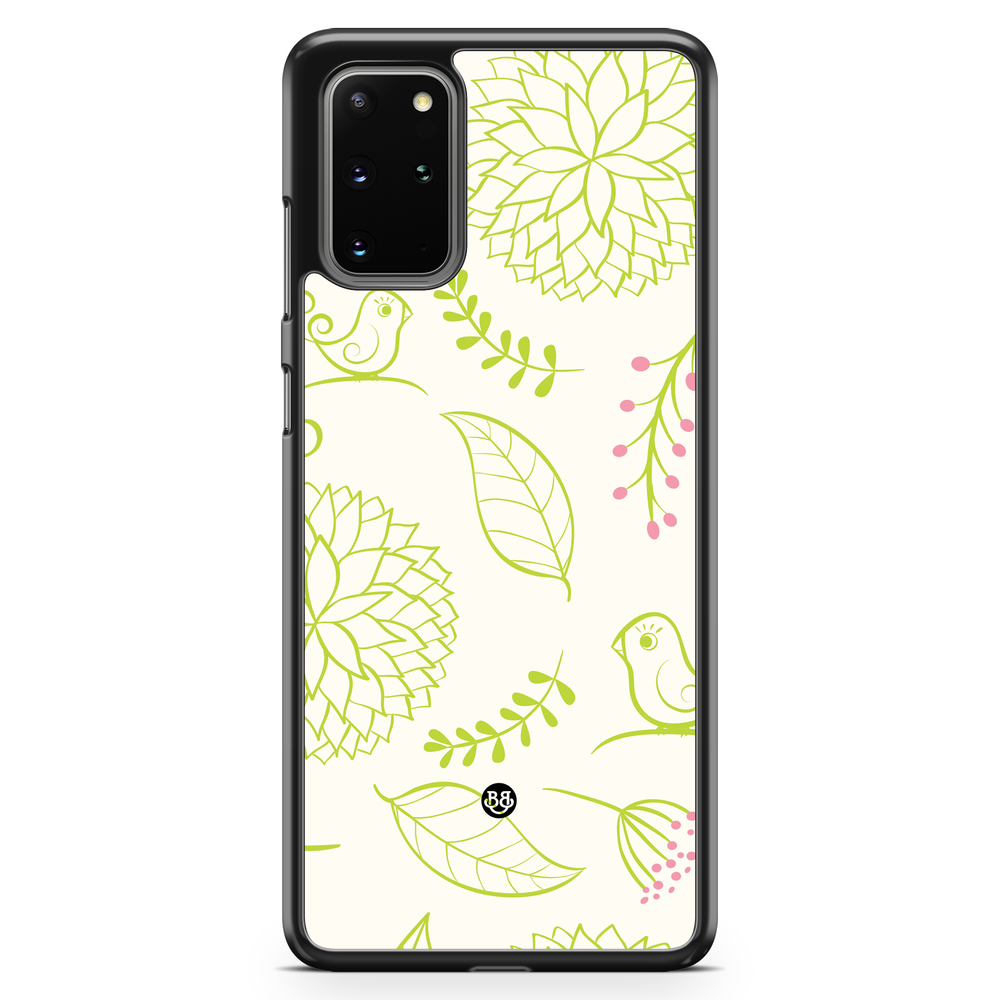 Samsung Galaxy S20 Plus Case - Green Floral