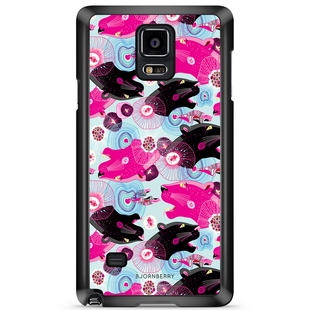 Samsung Galaxy Note 4 Case - Panther Pattern